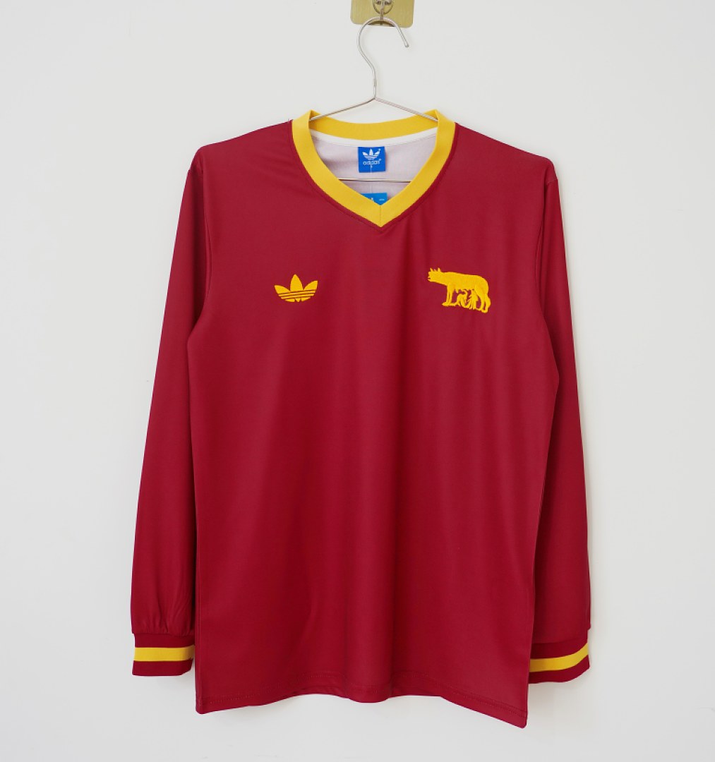 2026/27 AS Roma 110th Anniversary Long Sleeve Soccer Jersey S-2XL