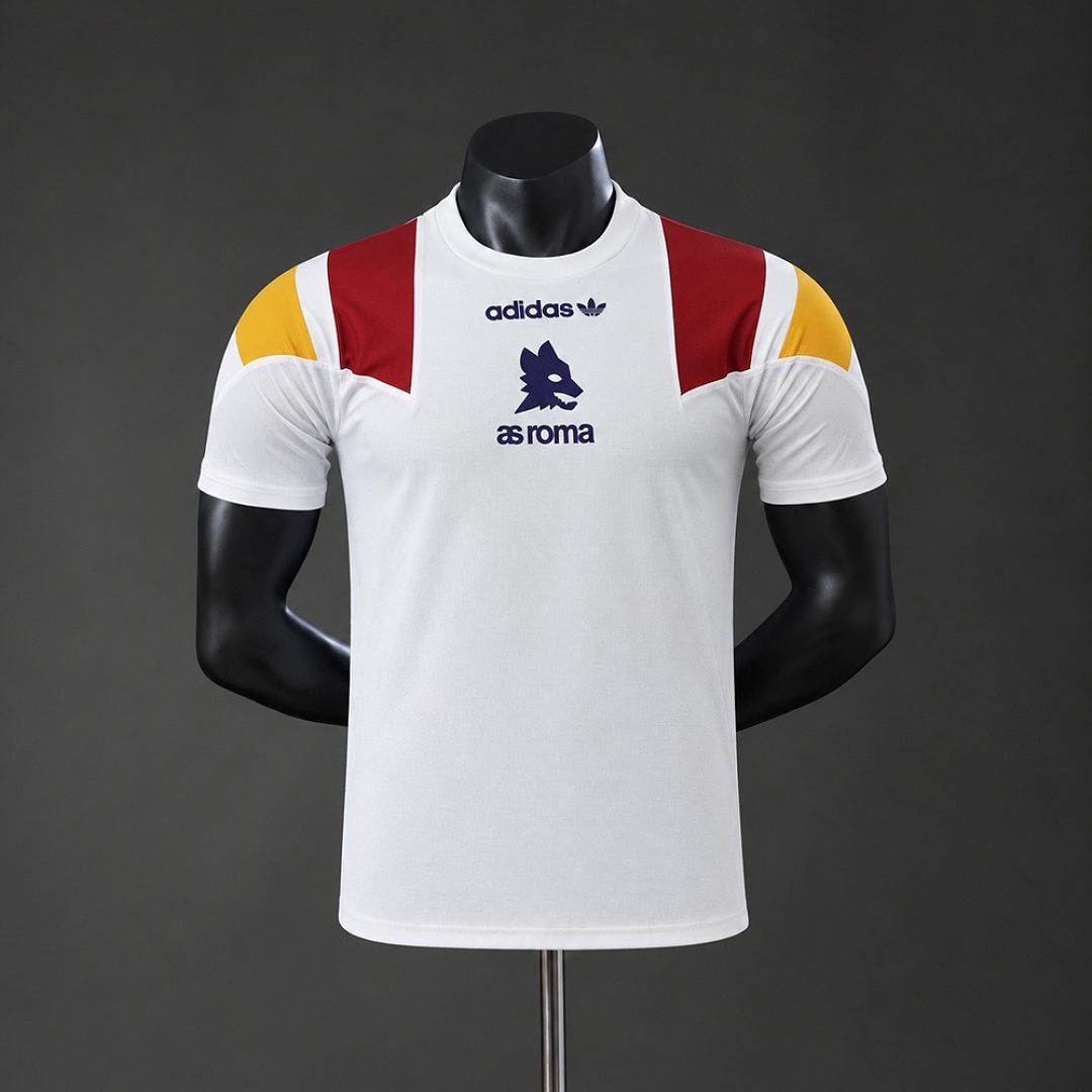 2026/27 AS Roma EQT White Player Version Retro Model Soccer Jersey