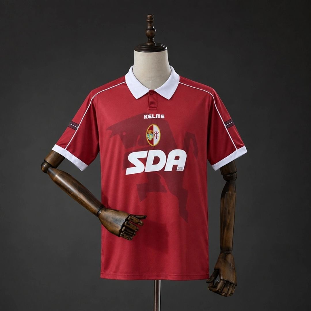 1998/99 Torino Home Retro Soccer Jersey S-2XL