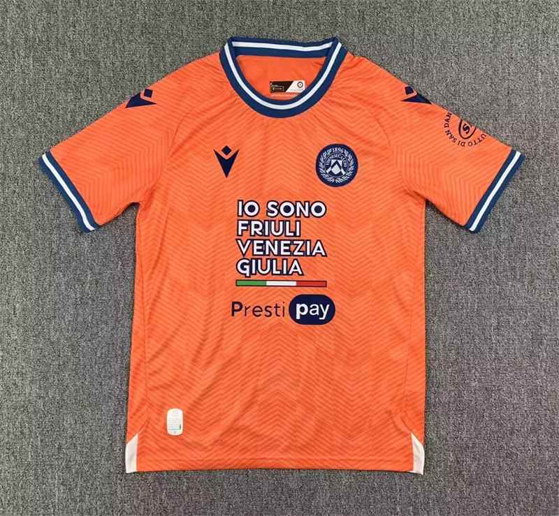 23-24 Udinese away soccer jersey