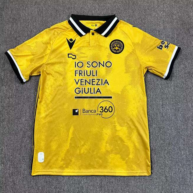 Maillot de football Udinese Calcio — 2025/26 · Troisième maillot · tailles S–2XL