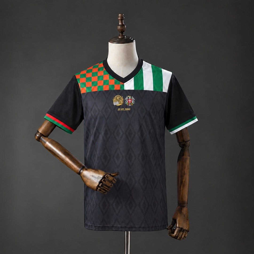 Maillot de football Venezia FC x SK Rapid noir édition spéciale — 2026/27 · tailles S–4XL