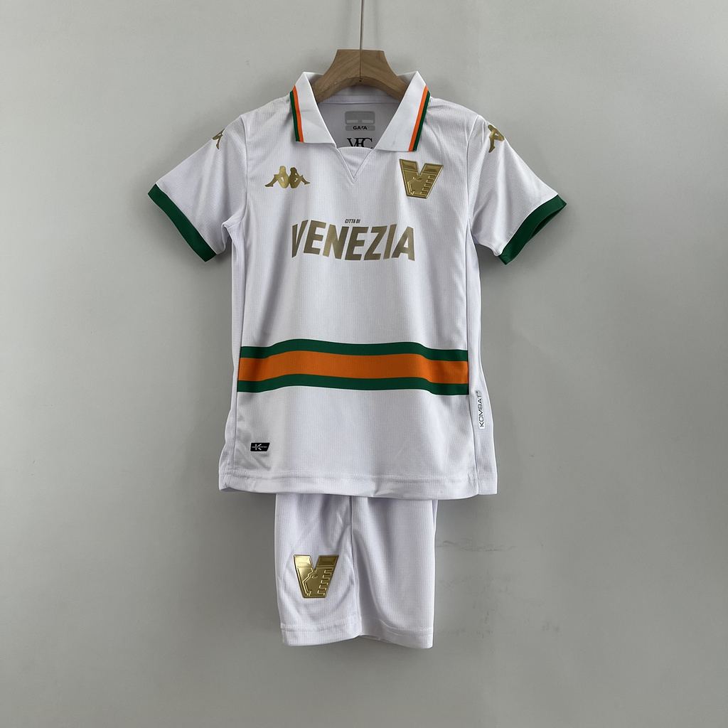 Ensemble de football enfant 23-24 Venezia — Extérieur · tailles 16–28