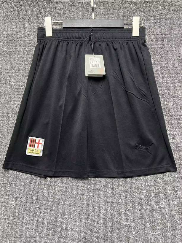 24 25 AC Milan 125th Anniversary Black Shorts 24 25 AC米兰 125周年 黑色 短裤