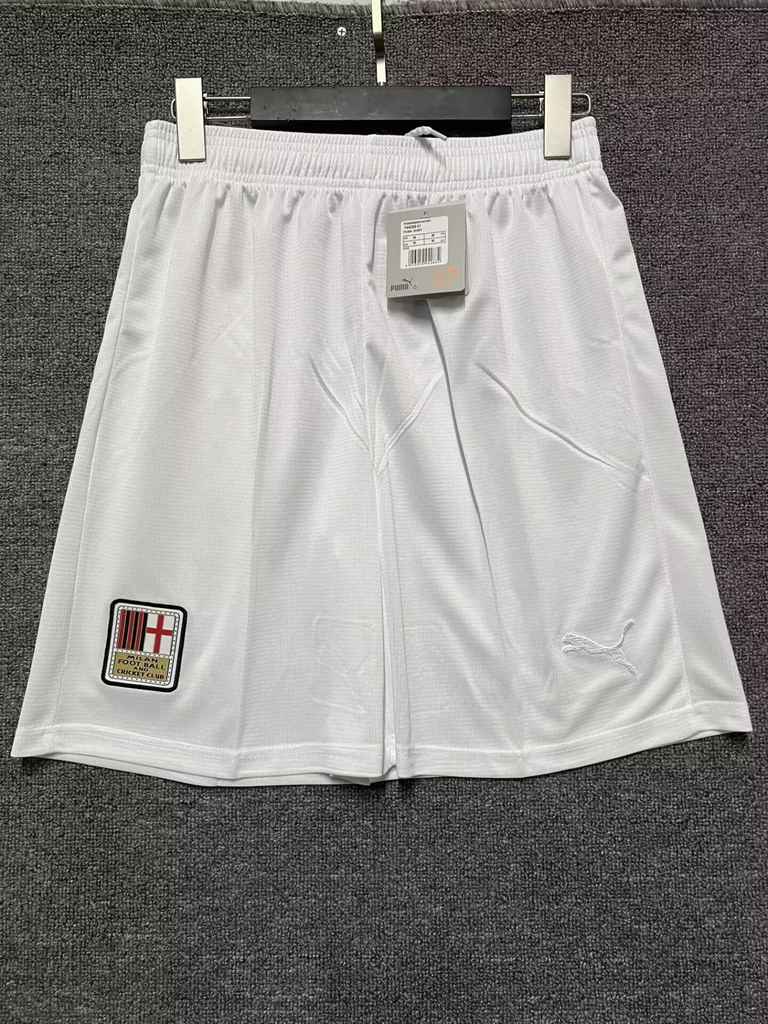24 25 AC Milan 125th Anniversary White Shorts 24 25 AC米兰 125周年 白色 短裤