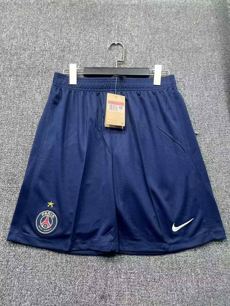 24 25 Paris Home Shorts Stars 24 25 巴黎 主场 短裤 带星版