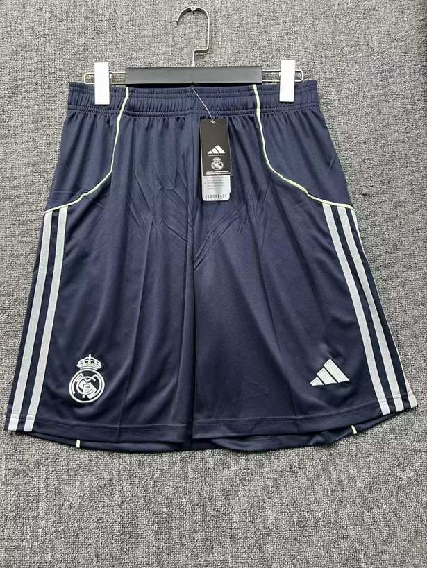 25 26 Real Madrid away shorts 25 26 皇马 客场 短裤