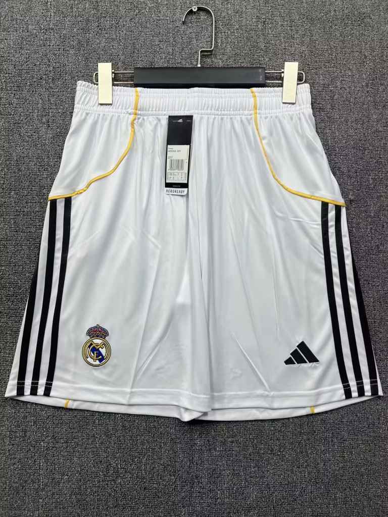 25 26 Real Madrid home retro 25 26 皇马 主场 短裤