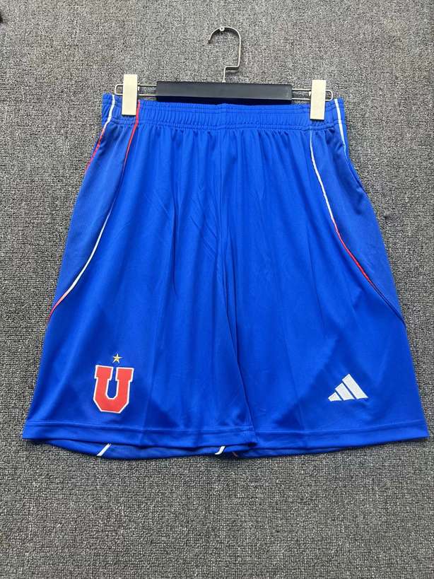 25 26 Universidad de Chile home shorts 25 26 智利大学 主场 短裤