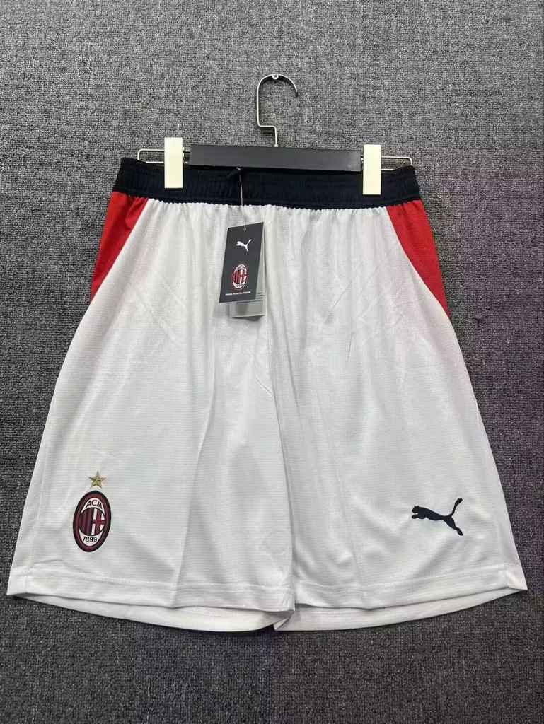 26 27 AC Milan home shorts 26 27 AC米兰 主场 白色 短裤