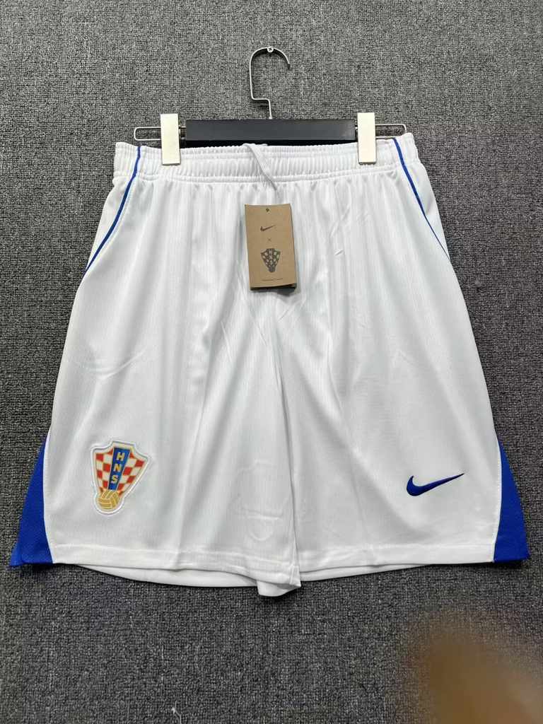 26 27 Croatia home shorts 26 27 克罗地亚 主场 短裤
