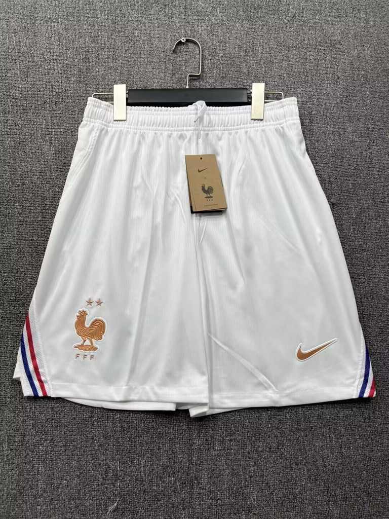 26 27 France home shorts 26 27 法国 主场 短裤