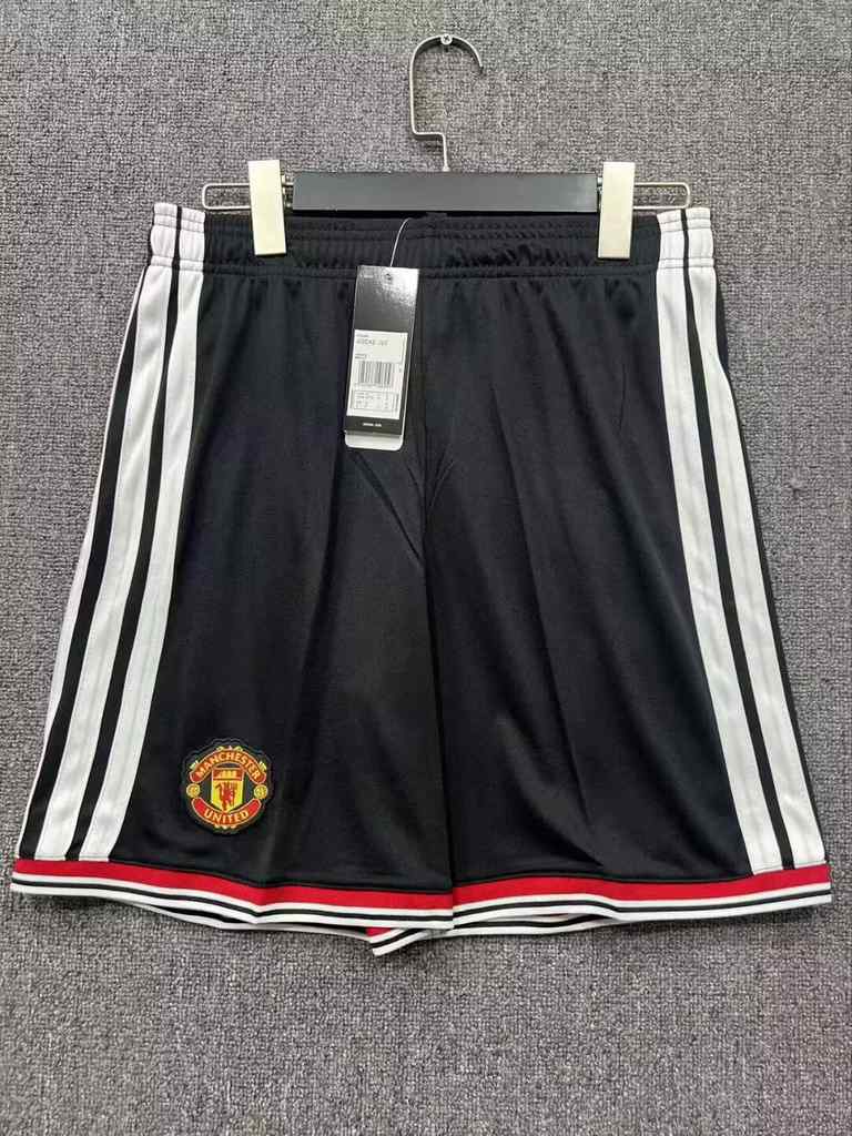 26 27 Man united black shorts 26 27 曼联 主场 黑色 短裤