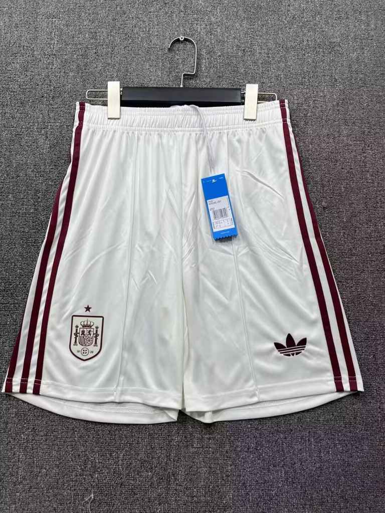 26 27 Spain away white shorts 26 27 西班牙 客场 白色 短裤