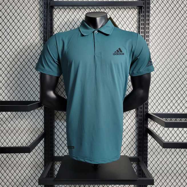 AD POLO lake blue shirt