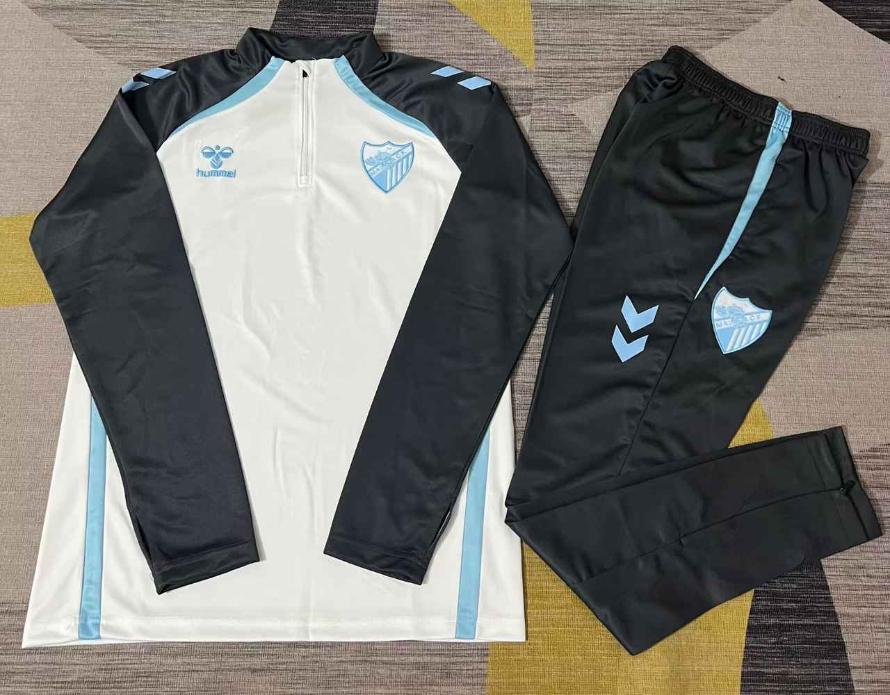 25 26 Malaga Training Suit S-2XL 25 26 马拉加 半拉 训练服 S-2XL