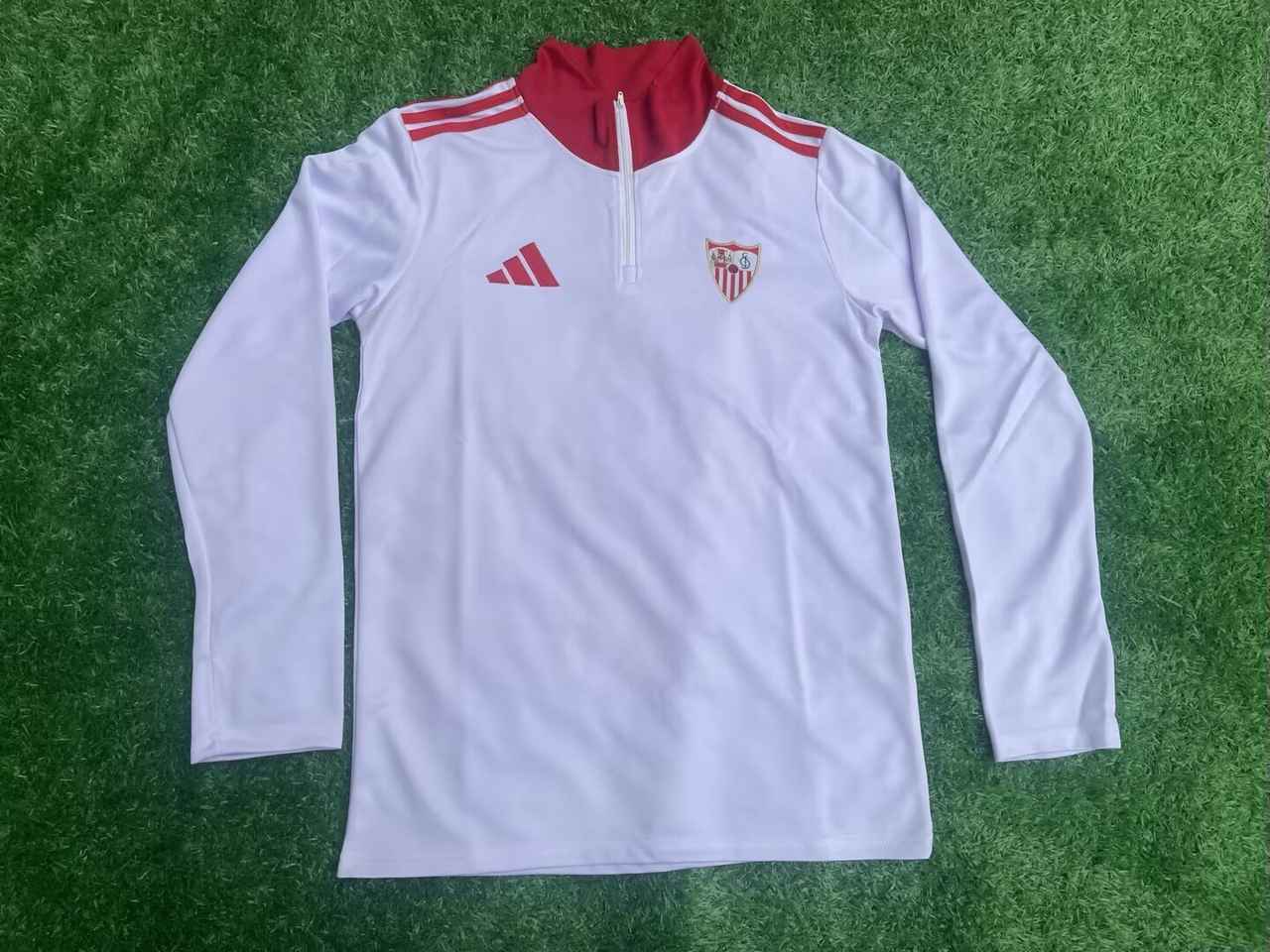 25 26 Sevilla training shirt 25 26 塞维利亚 半拉 单衫上衣 S-2XL