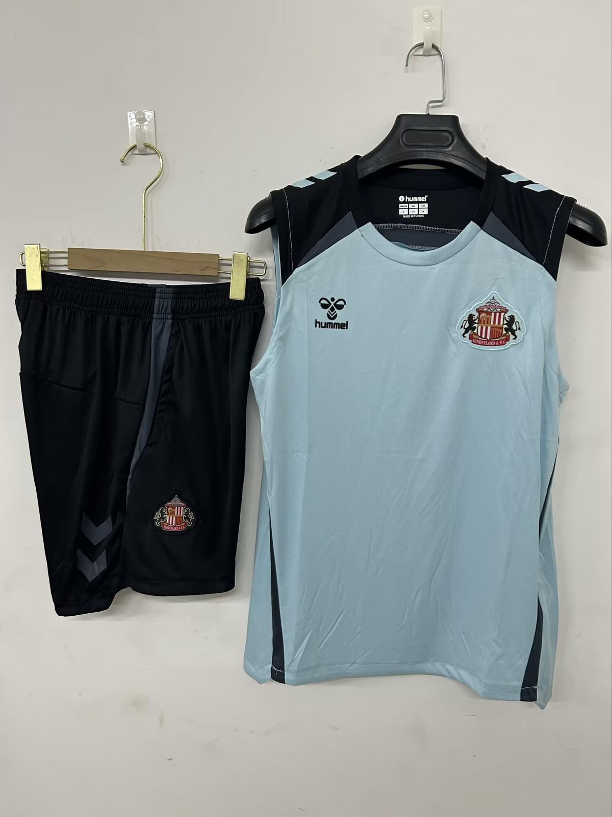 25 26 Sunderland blue vest training suits 25 26 桑德兰 蓝色 背心 训练服 S-3XL