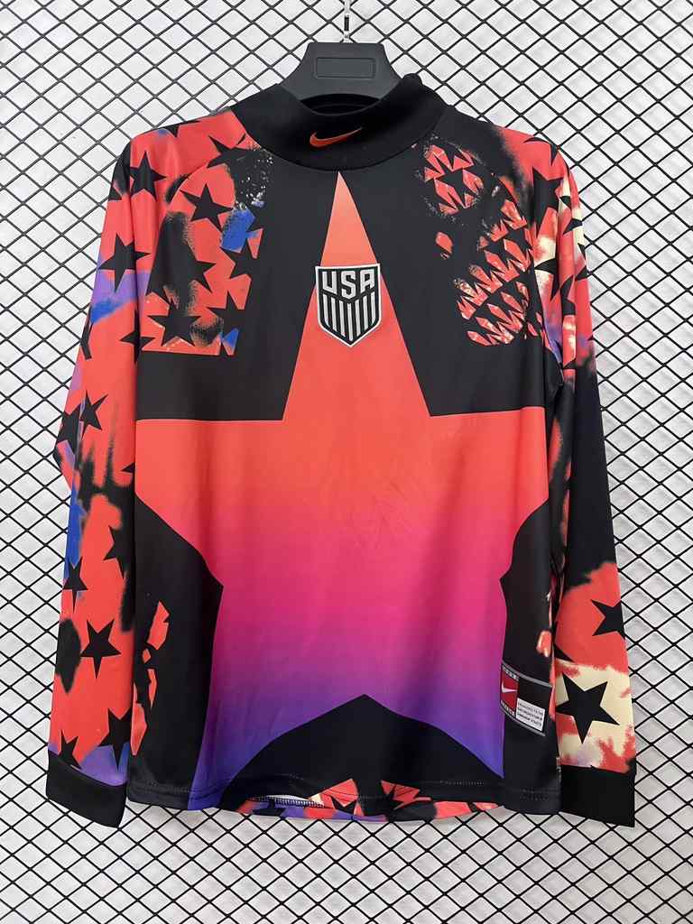25 26 USA Americas Goalkeeper Long Sleeve S-2XL 25 26 美国 守门员 长袖 S-2XL