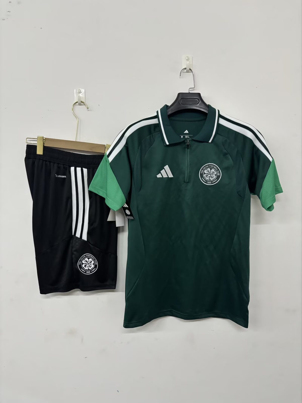 26 27 Celtic Green POLO Training Suit S-3XL 26 27 凯尔特人 绿色 POLO 训练服 S-3XL