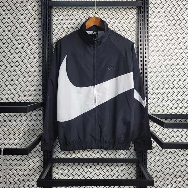 2023 Windbreaker NIKE black with white big logo
