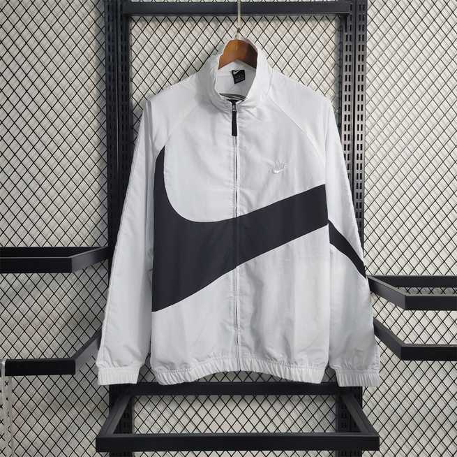2023 Windbreaker NIKE white with black big logo