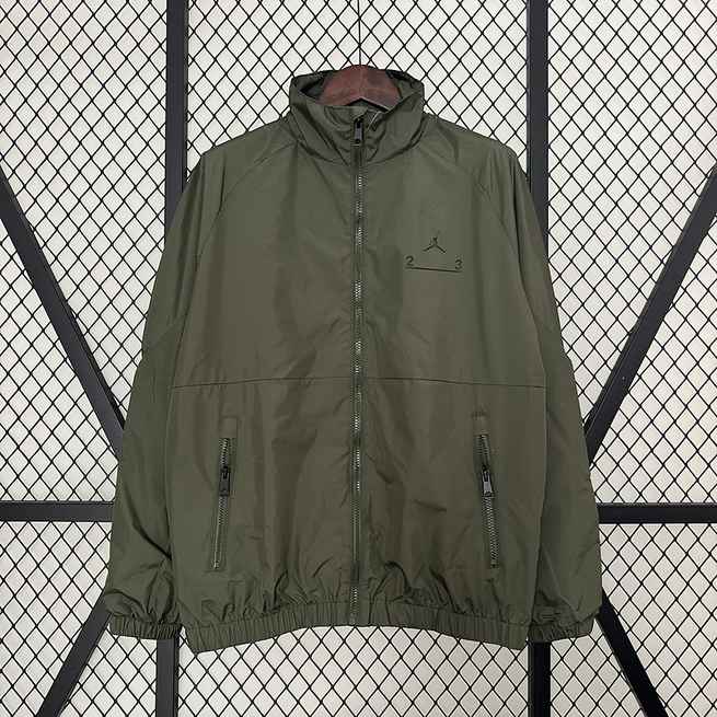 2024 New Dark green Windbreaker