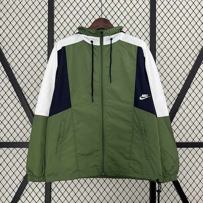 2024 New green windbreaker