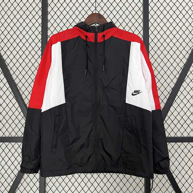 2024 New windbreaker red white and black