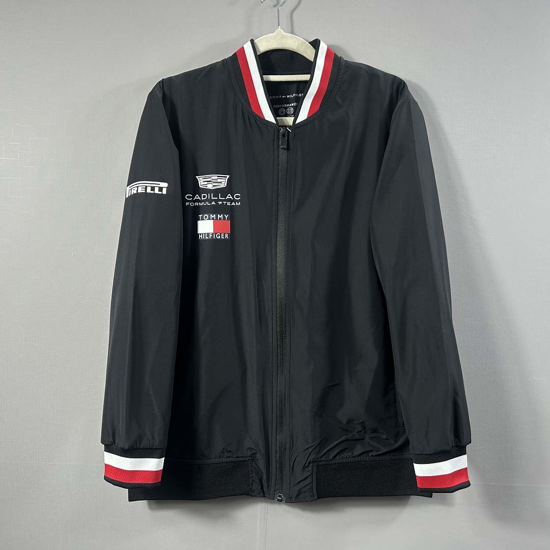 Coupe-vent Cadillac noir F1 — 2026 · tailles S–3XL