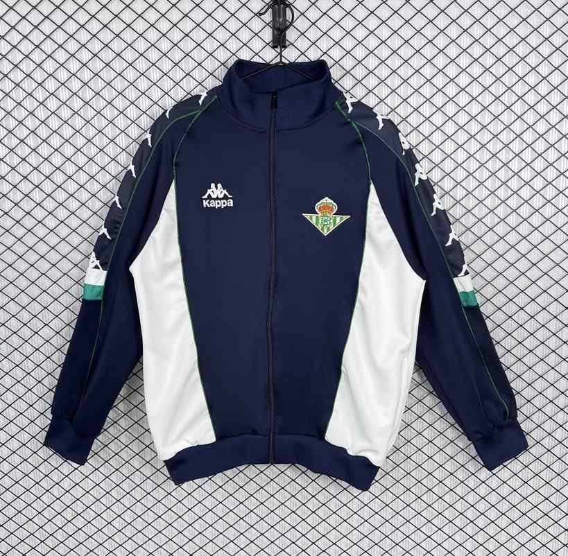 1997 98 Betis black jacket 1997 98 贝蒂斯 黑色 夹克 上衣