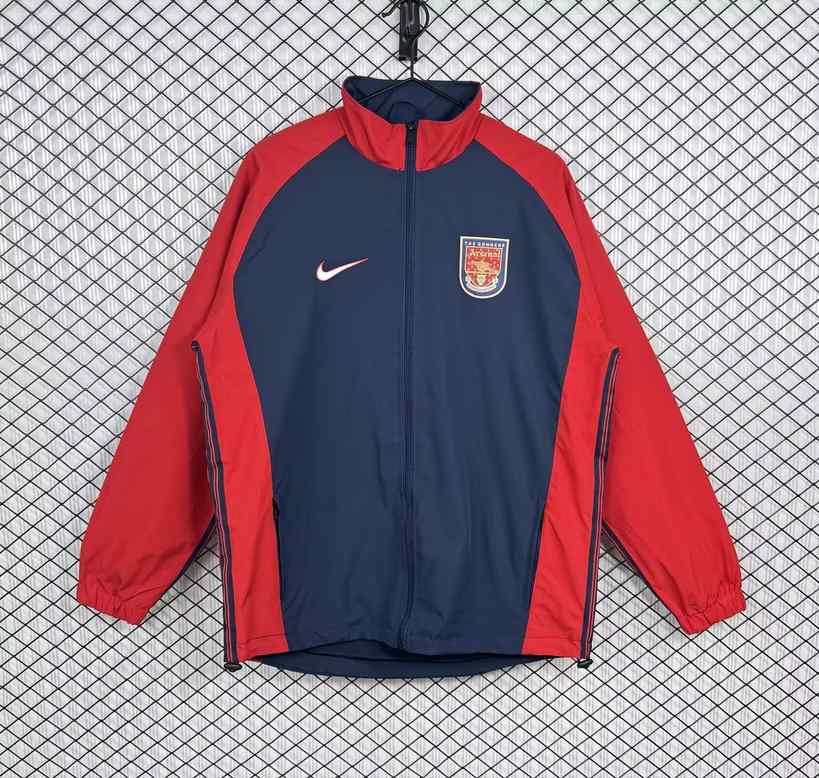 1998 99 Arsenal home windbreaker 1998 99 阿森纳 主场 风衣