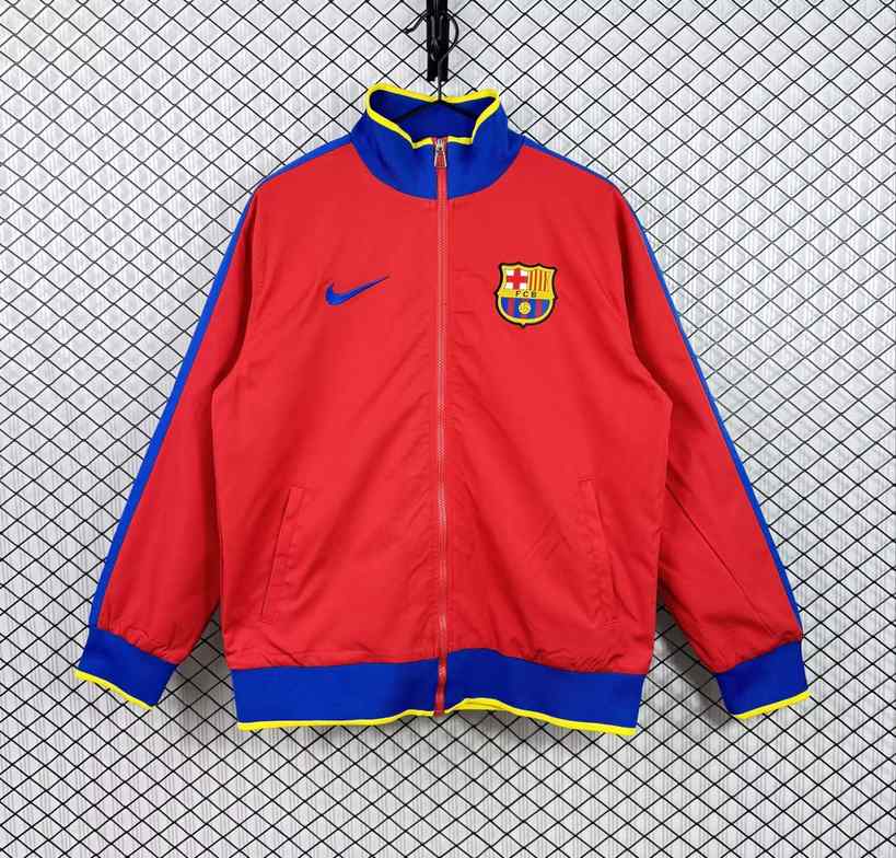 2010 11 Barcelona Red Windbreaker 2010 11 巴萨 红色 风衣