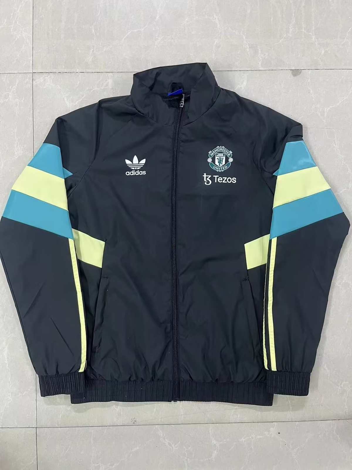 2025 Man United Black Windbreaker 2025 曼联 黑色 风衣