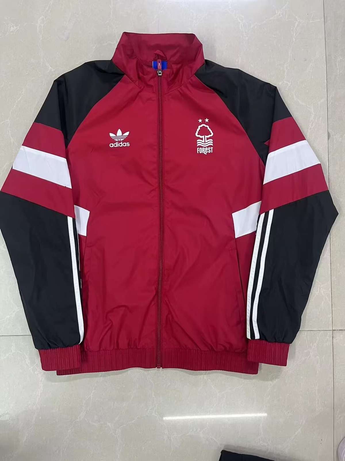 2025 Nottingham Forest Red Windbreaker 2025 诺丁汉森林 红色 风衣