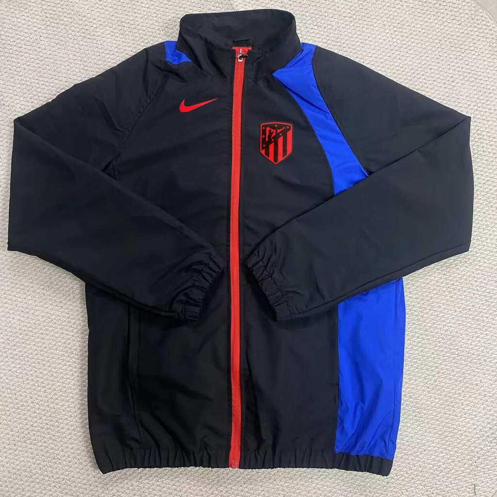 2026 Atletico Madrid Blue Windbreaker S-2XL 2026 马竞 蓝色 风衣 S-2XL