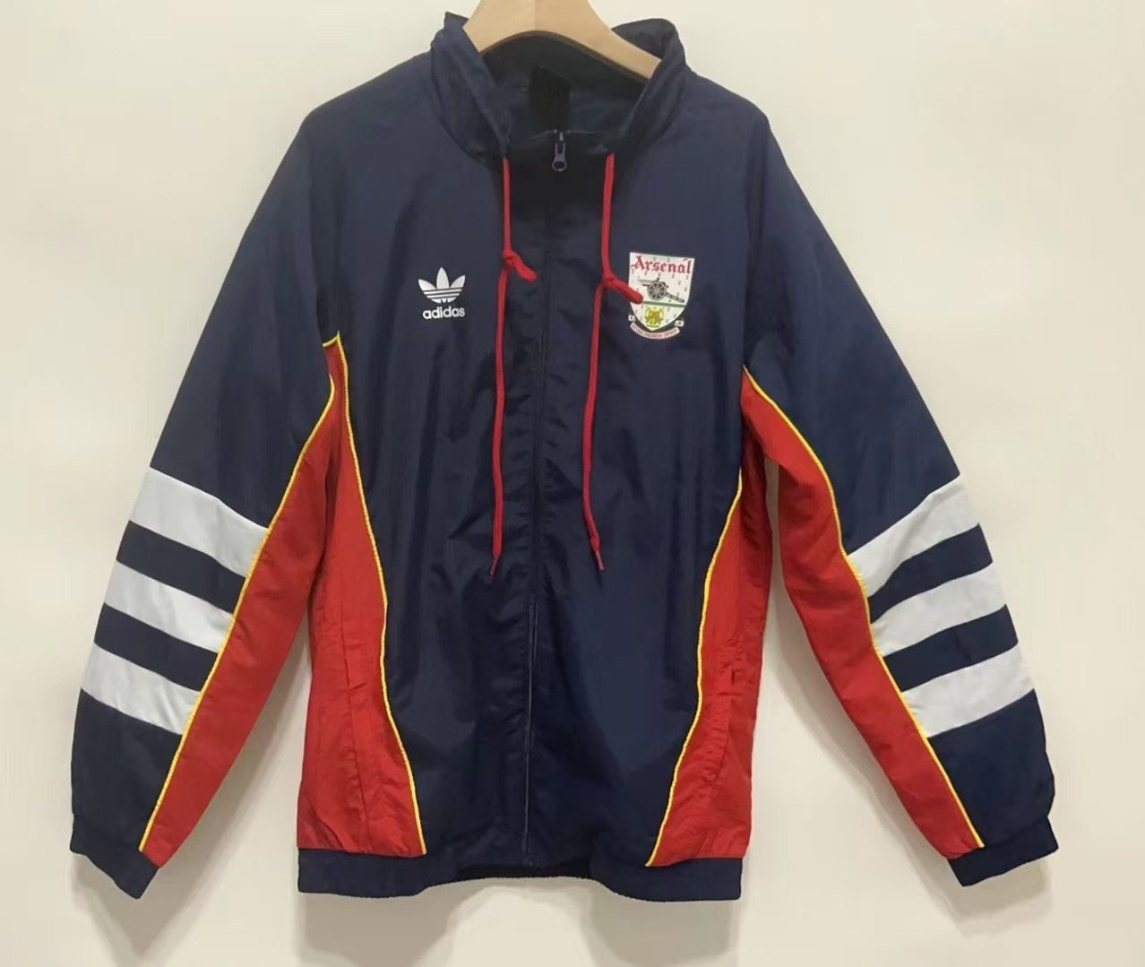 24 25 Arsenal blue classic Windbreaker Jacket size S-2XL 24 25 阿森纳 风衣