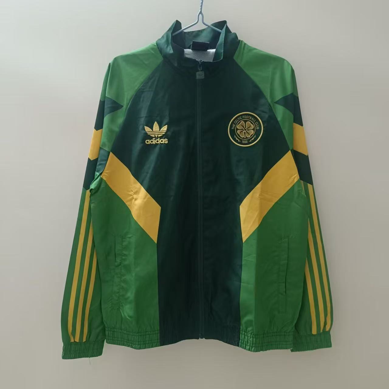 24 25 Celtic green Windbreaker Jacket size S-2XL 24 25 凯尔特人 风衣