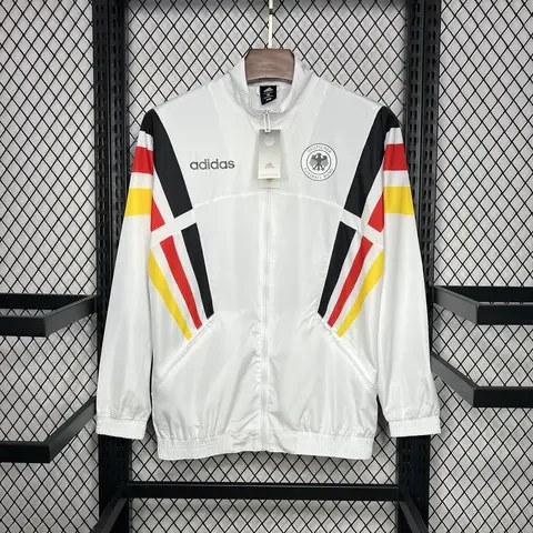 24 25 Germany white Windbreaker jacket size S-2XL 24 25 德国 风衣