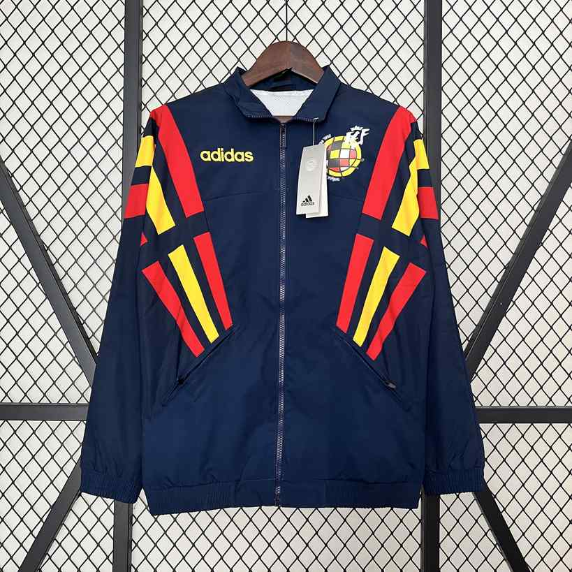 24 25 Spain blue Windbreaker Jacket size S-2XL 24 25 上班呀 蓝色 风衣