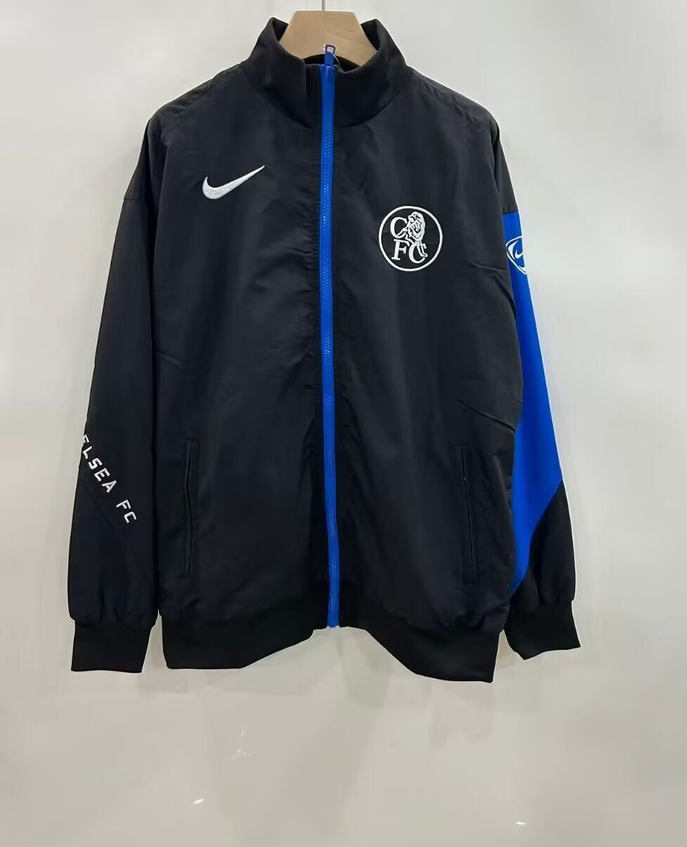 25 26 Chelsea black embroidery windbreaker 25 26 切尔西 黑色 单面 刺绣 风衣