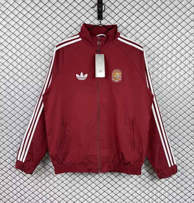 26 27 Spain windbreaker red 26 27 西班牙 酒红色 风衣