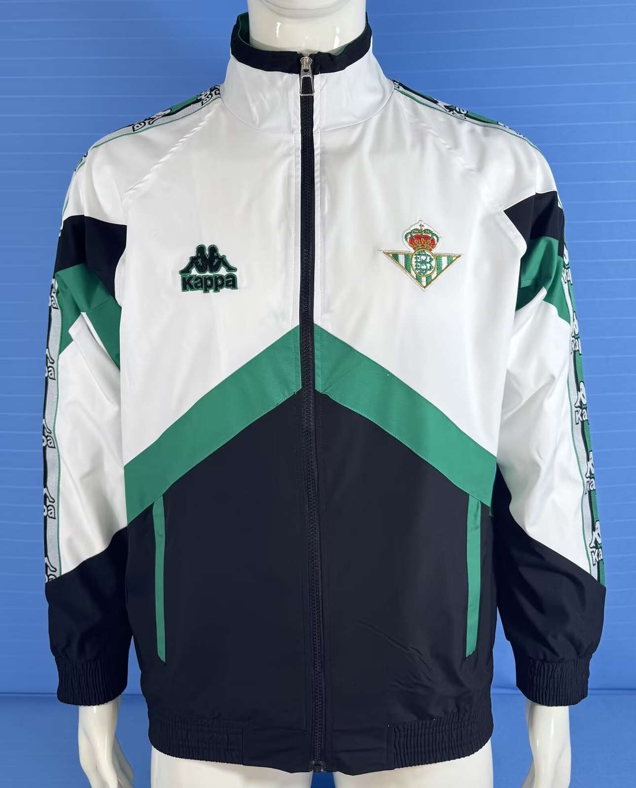 96 97 Betis Retro Windbreaker S-2XL 96 97 贝蒂斯 复古 风衣 S-2XL