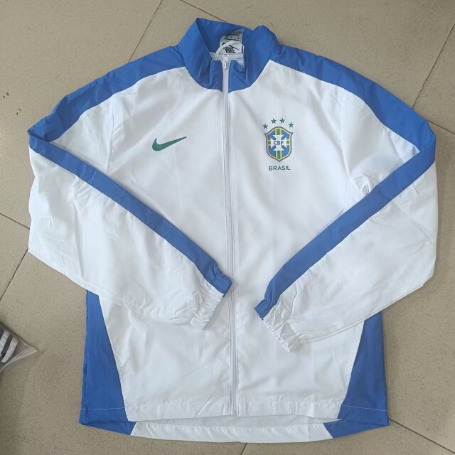 98 Brazil white windbreaker 98 巴西 白色 风衣
