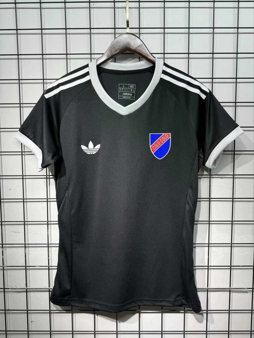 25 26 Colo-Colo 100 years special version black women size S-2XL 25 26 科洛科洛 100周