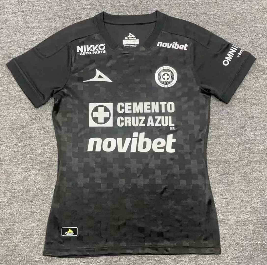 25 26 Cruz Azul third Away women's S-XXL 25 26 蓝十字 二客 女