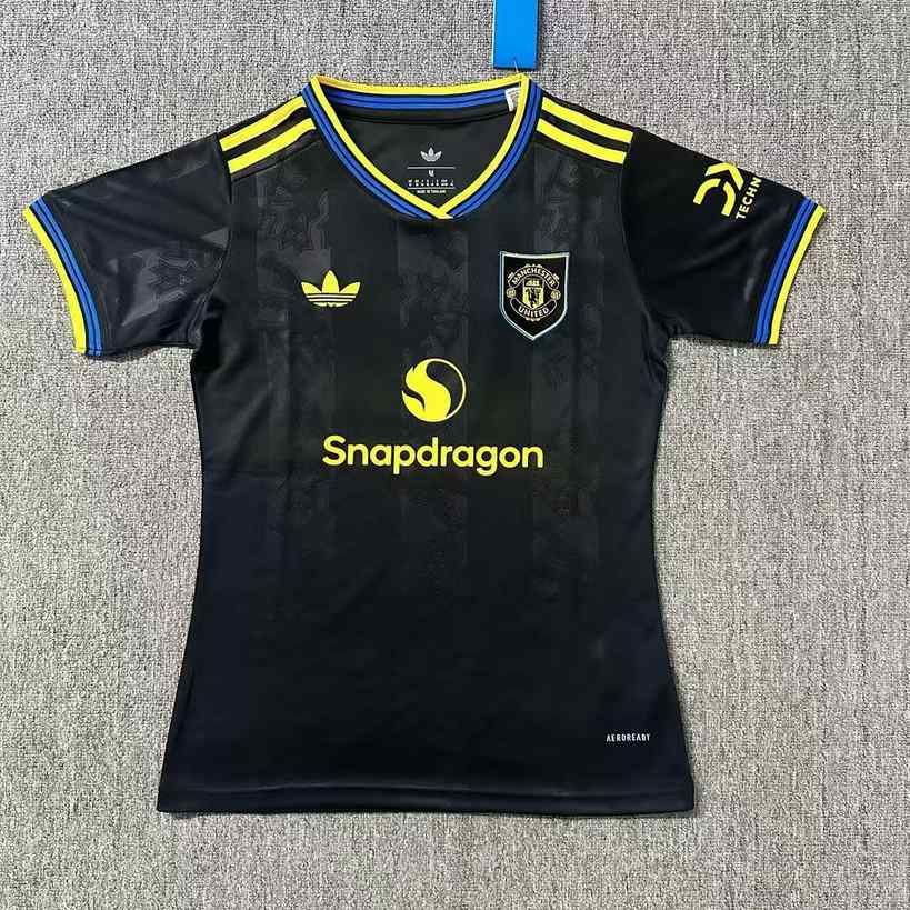 25 26 Man united third away women 25 26 曼联 二客 女 S-XXL