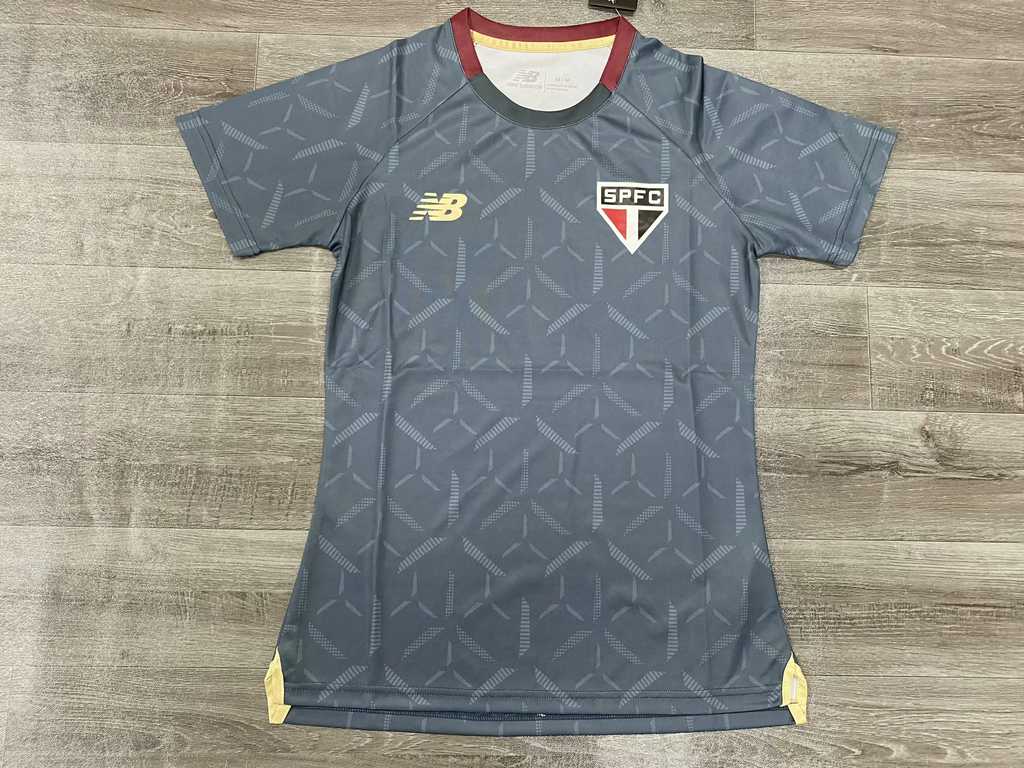 25 26 Sao paulo grey GK training women size S-2XL 25 26 圣保罗 灰色训练 女