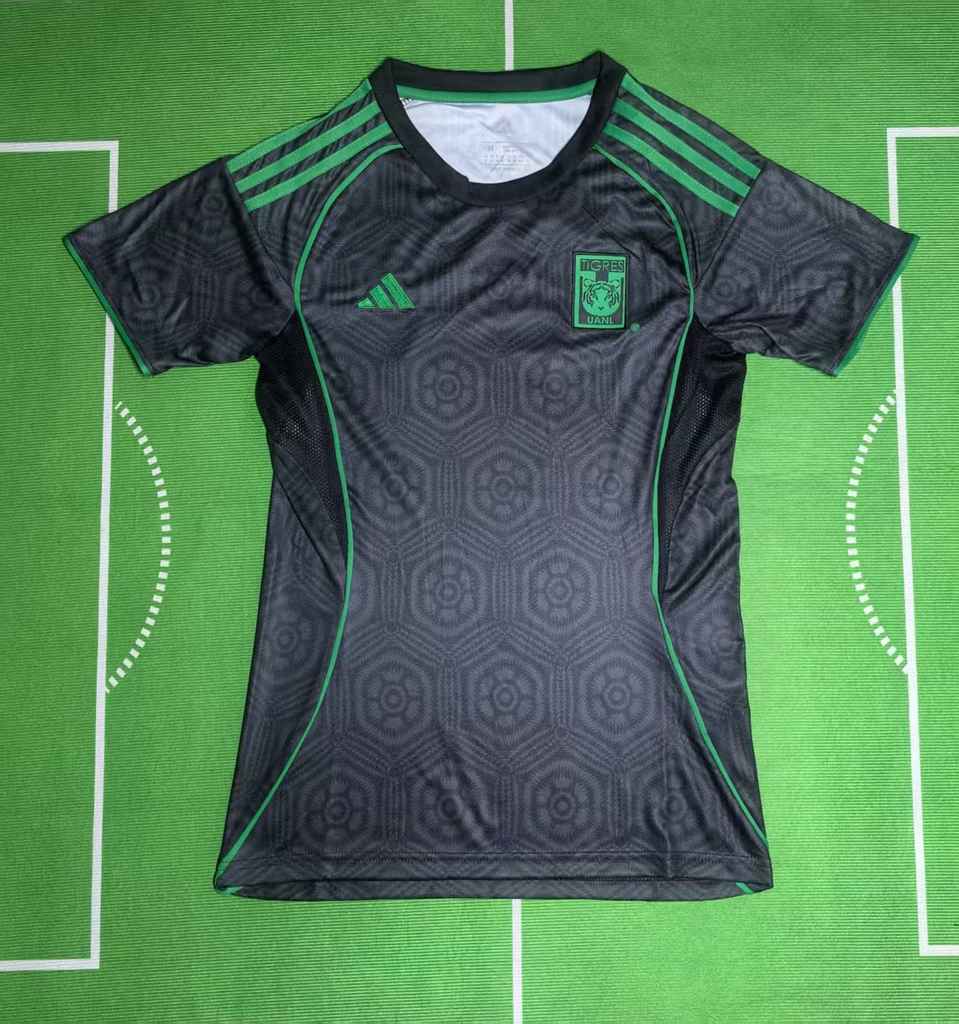 25 26 Tigres third away women size S-2XL 25 26 老虎 二客 女