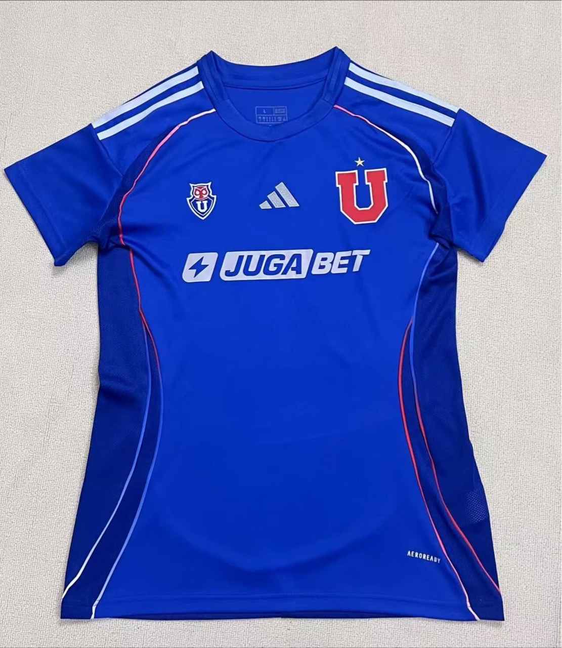 25 26 Universidad de Chile home women 25 26 智利大学 主场 女装 S-2XL